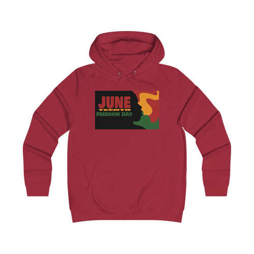 JuneTeenth Girlie College Hoodie