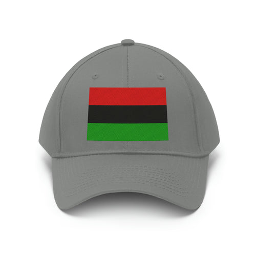 Pan African Flag Unisex Twill Hat