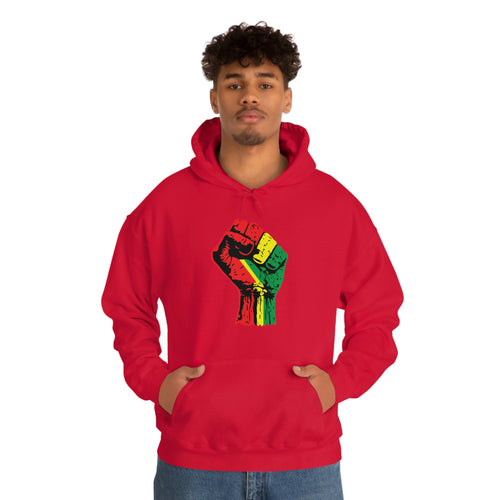 Black Power Fist Unisex Heavy Blend™ Hooded Sweatshirt