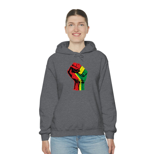 Black Power Fist Unisex Heavy Blend™ Hooded Sweatshirt