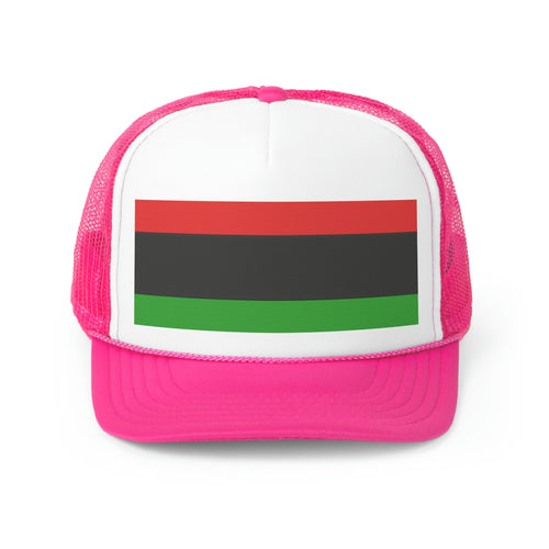 Pan African Flag Trucker Caps