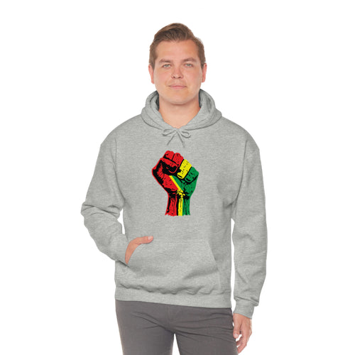 Black Power Fist Unisex Heavy Blend™ Hooded Sweatshirt