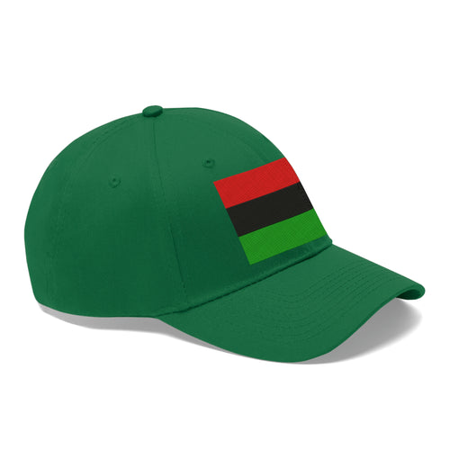 Pan African Flag Unisex Twill Hat