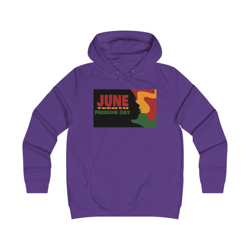 JuneTeenth Girlie College Hoodie