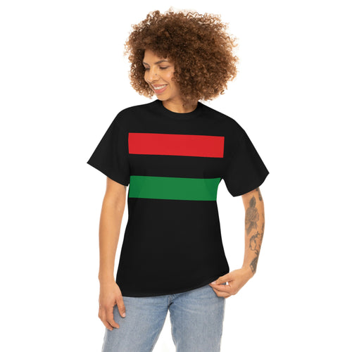 Pan African Flag Unisex Heavy Cotton Tee