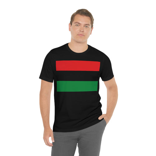 Pan African Flag Unisex Jersey Short Sleeve Tee