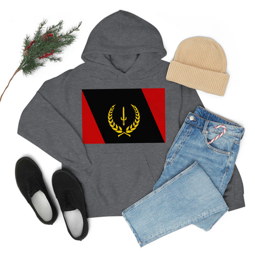 Black Heritage Flag Unisex Heavy Blend™ Hooded Sweatshirt