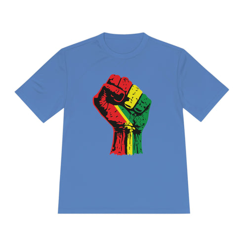 Black Power Fist Unisex Moisture Wicking Tee