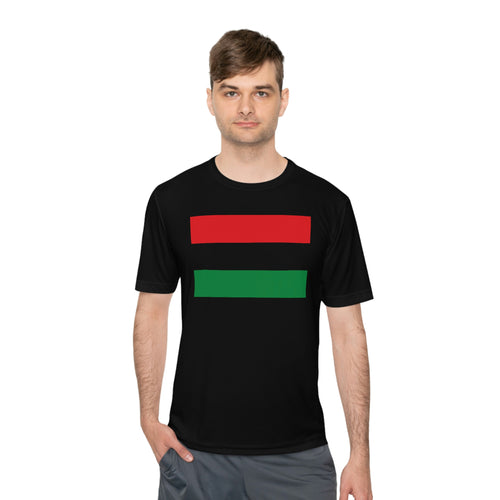 Pan African Flag Unisex Moisture Wicking Tee