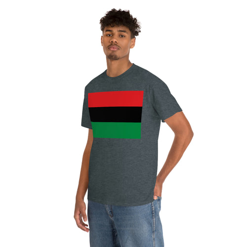 Pan African Flag Unisex Heavy Cotton Tee