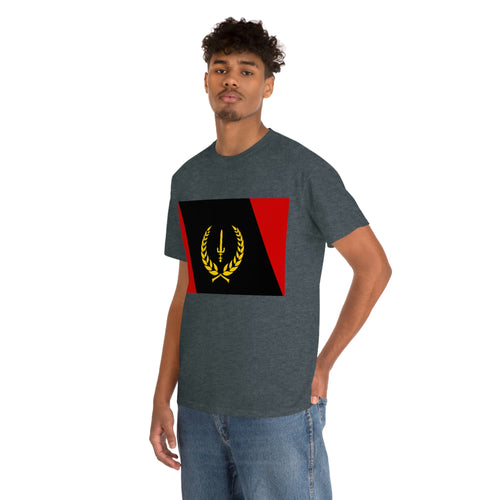 Black Heritage Flag Unisex Heavy Cotton Tee