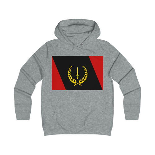 Black Heritage Flag Girlie College Hoodie