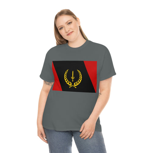 Black Heritage Flag Unisex Heavy Cotton Tee