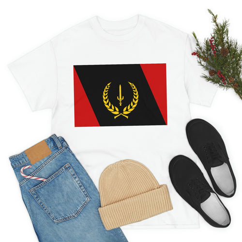 Black Heritage Flag Unisex Heavy Cotton Tee