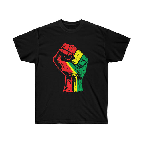 Black Power Fist Unisex Ultra Cotton Tee