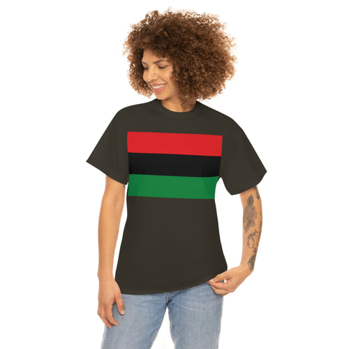 Pan African Flag Unisex Heavy Cotton Tee