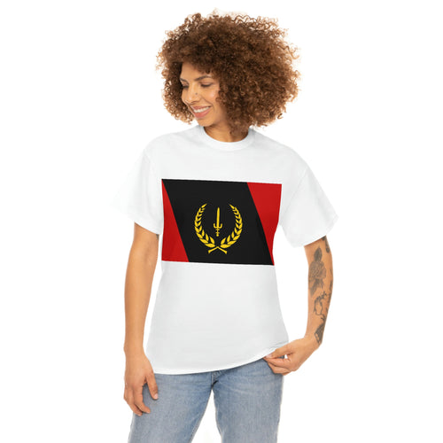 Black Heritage Flag Unisex Heavy Cotton Tee