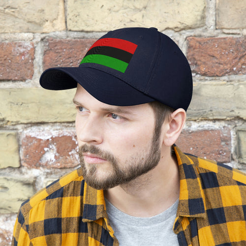 Pan African Flag Unisex Twill Hat