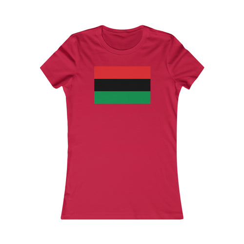 Pan African Flag Women's Favorite Tee