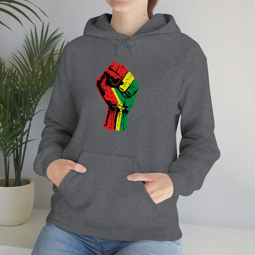 Black Power Fist Unisex Heavy Blend™ Hooded Sweatshirt