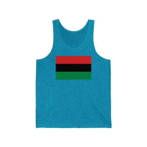 Pan African Flag Unisex Jersey Tank