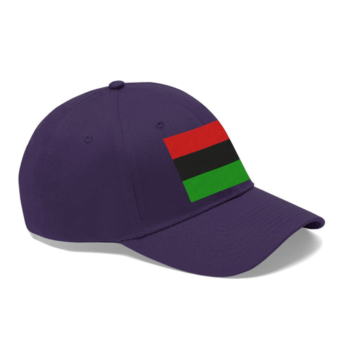 Pan African Flag Unisex Twill Hat