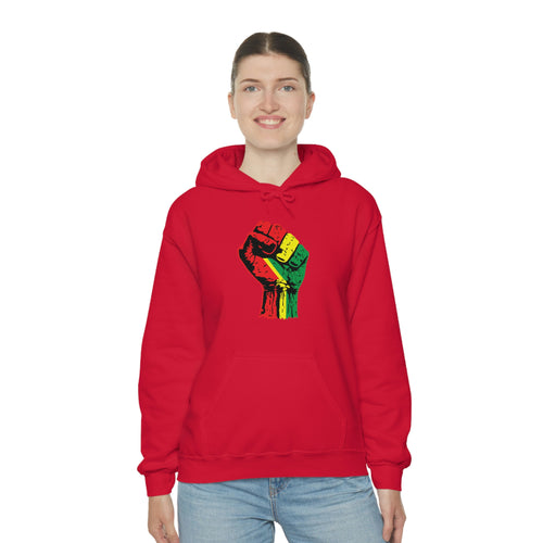 Black Power Fist Unisex Heavy Blend™ Hooded Sweatshirt