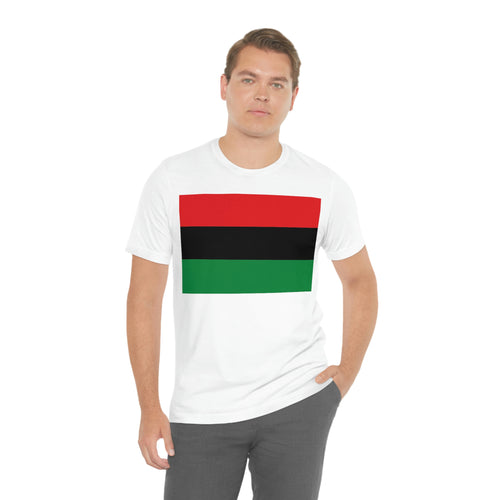 Pan African Flag Unisex Jersey Short Sleeve Tee