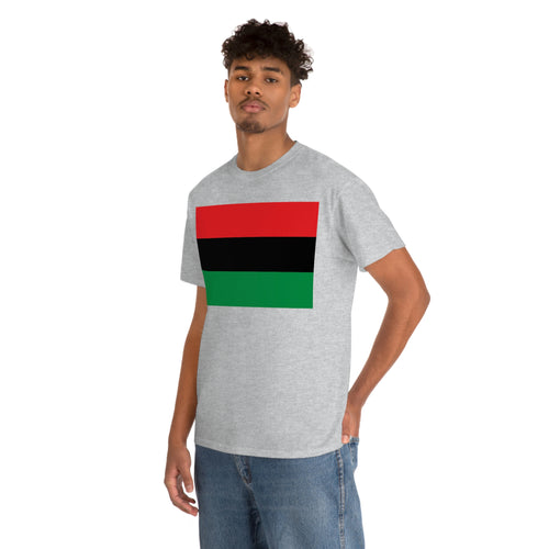 Pan African Flag Unisex Heavy Cotton Tee