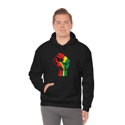 Black Power Fist Unisex Heavy Blend™ Hooded Sweatshirt