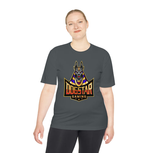 DogStar Gaming Unisex Grey Anubis Moisture Wicking Tee