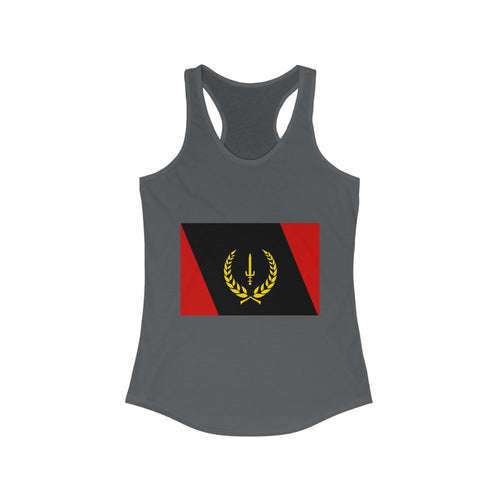 Black Heritage Flag Women's Ideal Racerback Tank