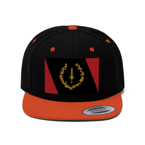 Black Heritage Flag Unisex Flat Bill Hat