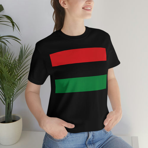 Pan African Flag Unisex Jersey Short Sleeve Tee