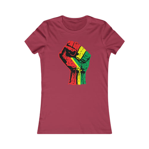 Black Power Fist Women's Favorite Tee