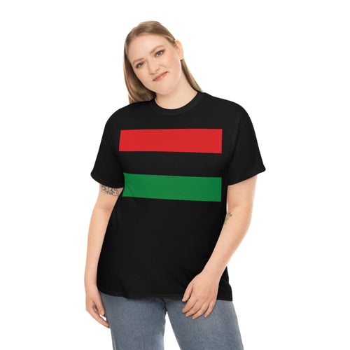 Pan African Flag Unisex Heavy Cotton Tee