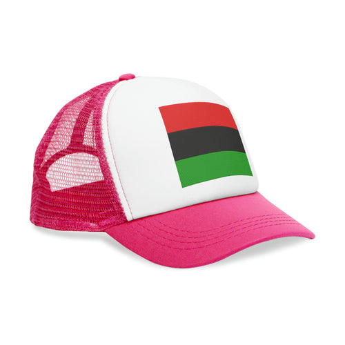 Pan African Flag Mesh Cap