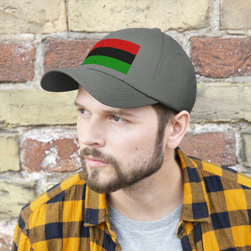 Pan African Flag Unisex Twill Hat