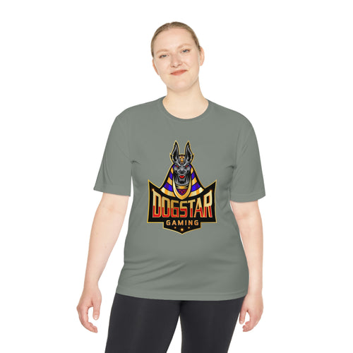 DogStar Gaming Unisex Grey Anubis Moisture Wicking Tee