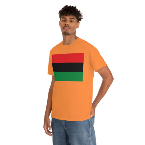 Pan African Flag Unisex Heavy Cotton Tee