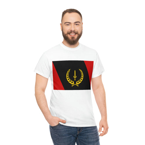 Black Heritage Flag Unisex Heavy Cotton Tee