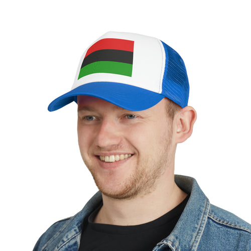 Pan African Flag Mesh Cap