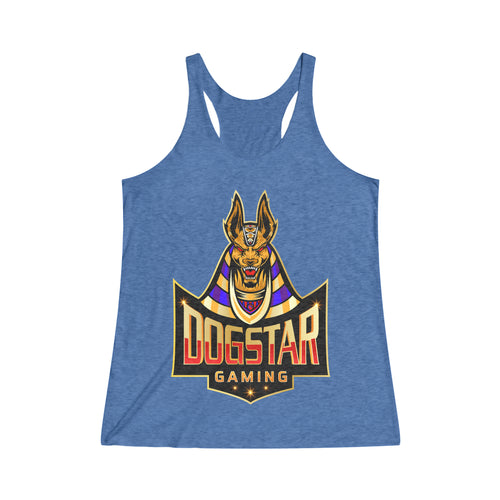 DogStar Gaming Brown Anubis Women's Tri-Blend Racerback Tank