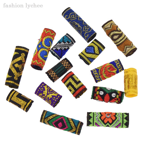 15pcs Mix Fabric Loc Cuffs