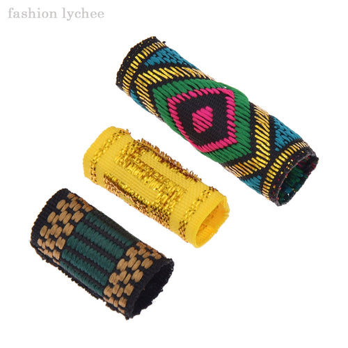 15pcs Mix Fabric Loc Cuffs