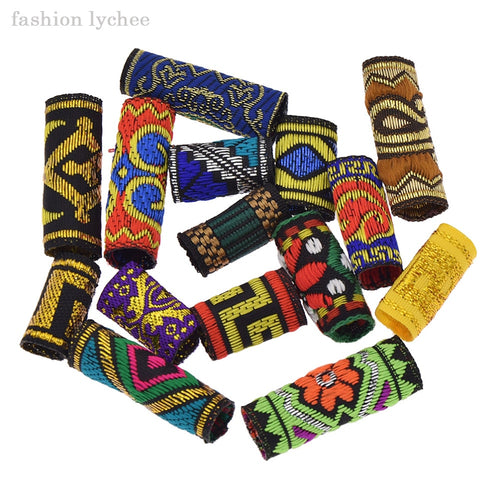 15pcs Mix Fabric Loc Cuffs