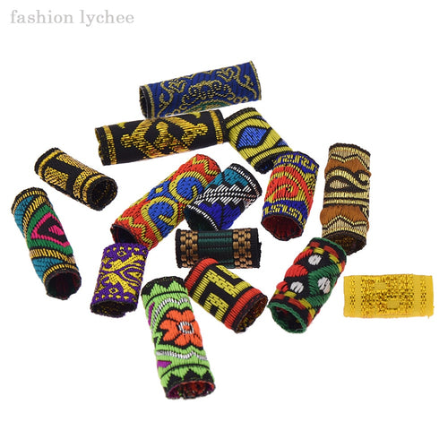 15pcs Mix Fabric Loc Cuffs