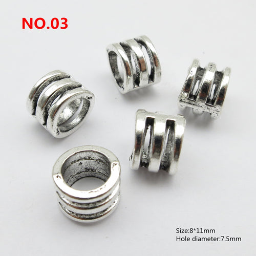 5pcs/10pcs Metal Loc Cuffs