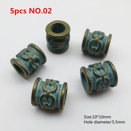 5pcs/10pcs Metal Loc Cuffs