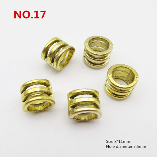 5pcs/10pcs Metal Loc Cuffs